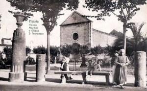 Pistoia - Piazza Mazzini in una vecchia cartolina