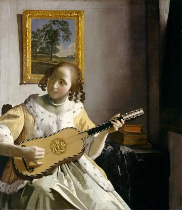 Johannes Vermeer, The Guitar Player, c. 1672 Iveagh Bequest, Kenwood House, London, © English Heritage