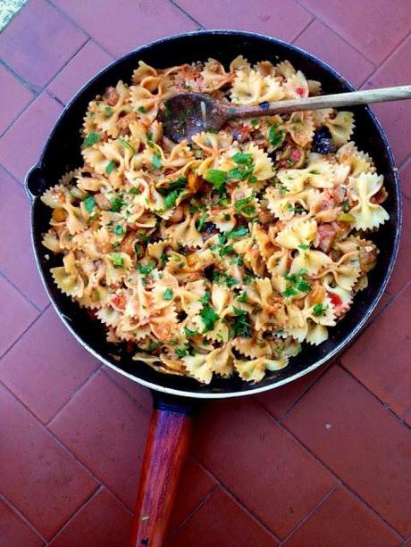 Farfalle vegetariane