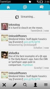 Tweetian per la piattaforma Symbian e MeeGo viene aggiornata!