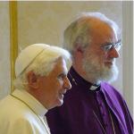 Rowan Williams e papa Benedetto XVI