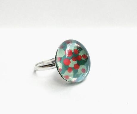 DIY da 1 Euro - Foto tutorial Anello di vetro DIY Anello Vetro