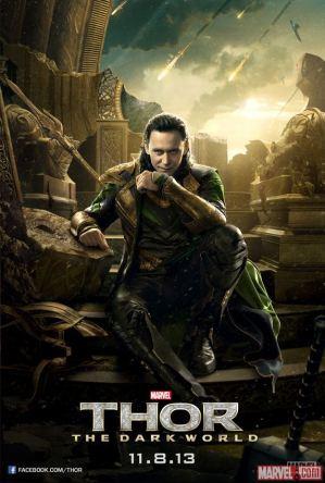 Character poster per Thor: The Dark World   Tom Hiddleston Thor: The Dark World Marvel Studios Chris Hemsworth Alan Taylor 