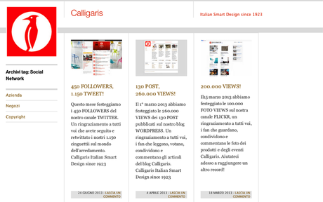 Corporate blog Calligaris Product design & social media: top 8 customer oriented campaigns