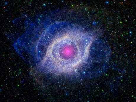 Helix Nebula Spitzer