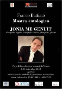 Ce.M.O.N. sponsor della Mostra Antologica di Franco Battiato “Jonia me genuit” a Pavia