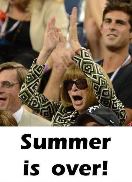 Summer is over! Summer is over!