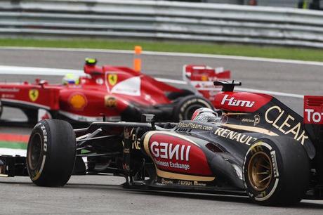 A Monza la Lotus introdurrà la versione a passo lungo Kimi-Raikkonen_GP_Belgio2013 (1)