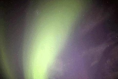 Groenlandia: l'Aurora Boreale del 28 agosto 2013