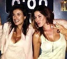 Aida Yespica ed Elisabetta Canalis