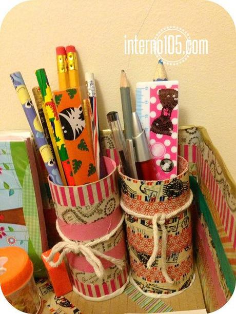 washi tape desk organizer3