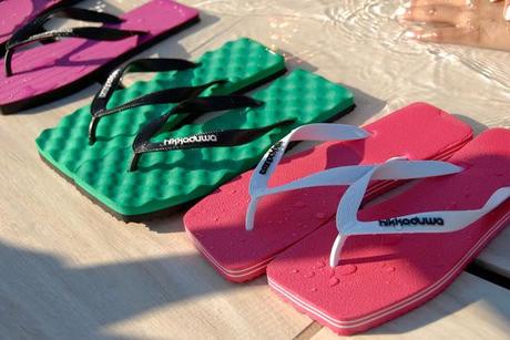 New In || Hikkaduwa squared flip flops