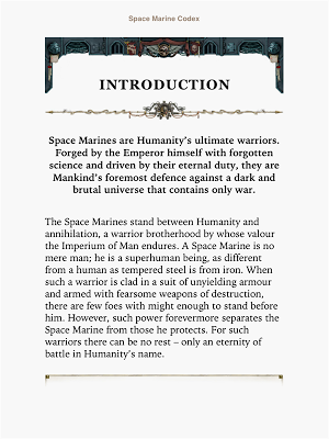 Nuovi Space Marine: anteprima della Black Library e immagini dal sito Nuovi Space Marine: anteprima della Black Library e immagini dal sito