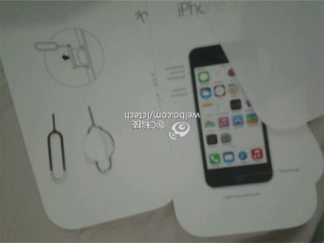 iPhone 5C, imballaggio, manuale d’uso e altro ancora