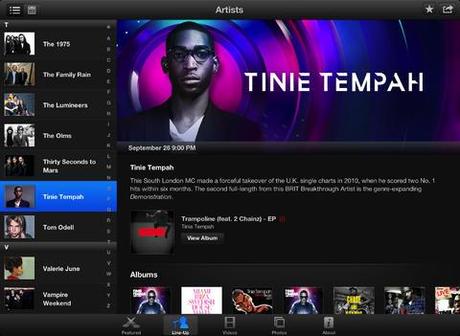 iTunes Festival London 2013 l’app ufficiale sull’AppStore