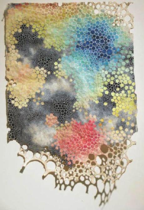 LE MERAVIGLIOSE OPERE DI KAREN MARGOLIS CON TEXTURES E PATTERNS BASATI SULL'ENSO