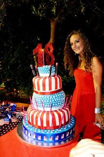 torta 18° Giorgia American party!