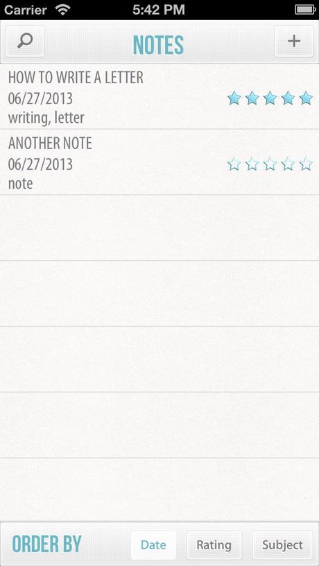 Notes With Tags, scriviamo le nostre note e archiviamole in base ai tag