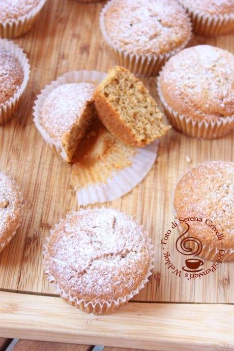 MUFFIN ALLE CAROTE E MIX DI FRUTTA SECCA (20)+