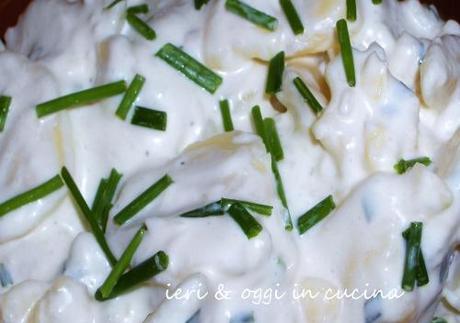 Kartoffelsalat, Insalata di patate con Crème fraîche 3.JPG