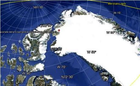 Groenlandia: un mega-canyon subglaciale