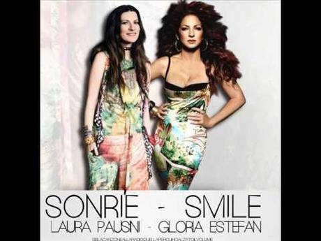 themusik gloria estefan laura pausini sonriè smile duetto Sonriè il duetto di Laura Pausini e Gloria Estefan