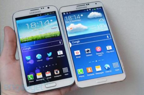 samsung galaxy note 3 vs galaxy note 2