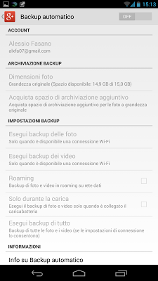 Come trasferire foto e video da smartphone a tablet Android o a PC con il Backup automatico di Google+