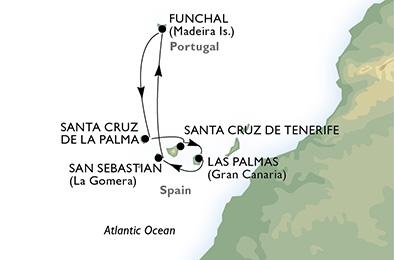 MSC Crociere: nuovi itinerari invernali alla scoperta delle Isole Canarie, Madeira e Marocco