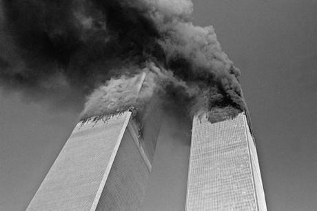 Le Twin Towers in fiamme