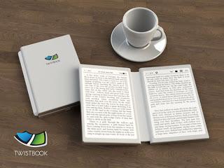 TwistBook - Il primo e-reader che sembra un libro vero