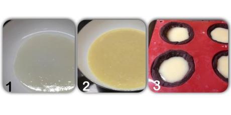 Tartellette al Cacao con caramello al burro salato e cioccolato Preparazione Caramello