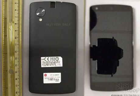 Nexus 5 LG D820 Android 4.4 KitKat le vere foto del nuovo smartphone Google