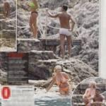 Antonella Clerici e Eddy Martens: vacanza a due (foto)