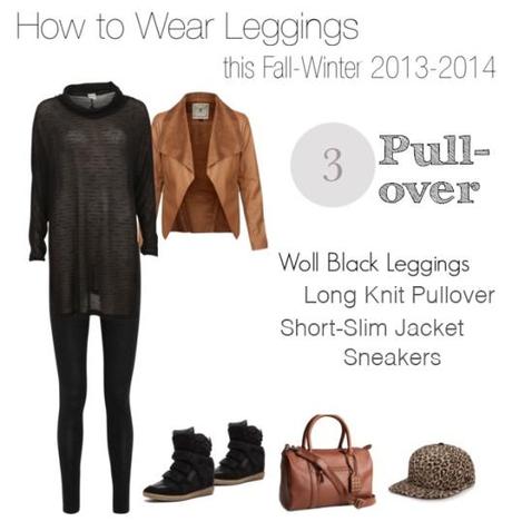 Leggings, guida all’uso: come indossarli in 5 Outfits (basic) how-to-wear-leggings-this-fall-winter-outfits-3
