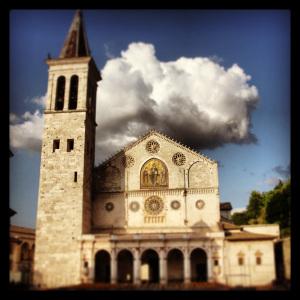 La luce del duomo di Spoleto