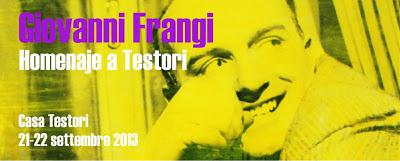 Homenaje a Testori di Giovanni Frangi a Casa Testor