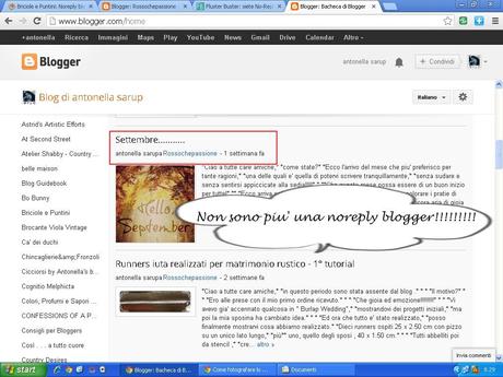 Come non essere piu' una noreply blogger!!!!!!!!!!!!!