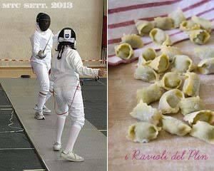 Le mie Raviole del Plin con brasato al Nobile di Montepulciano