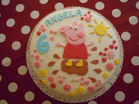 Ancora tanti auguri alla mia nipotina ANGELA!!!
Evviva Peppa Pig...