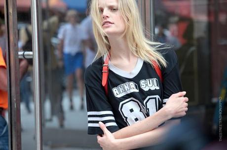 In the Street...All Crazy for Hanne Gaby #3, New York FW