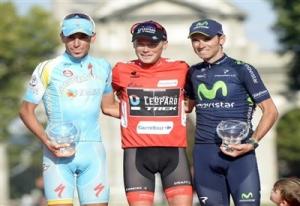 Vuelta di Spagna ad Horner, Nibali 2°