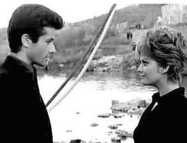 Una scena del film La ragazza di Bube di Luigi Comencini del 1963 con Claudia Cardinale