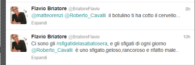 Flavio Briatore contro Roberto Cavalli: è trash fight