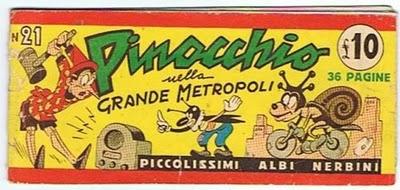 PINOCCHIO: i fumetti della casa editrice Nerbini PINOCCHIO: i fumetti della casa editrice Nerbini