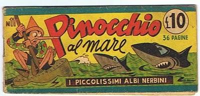 PINOCCHIO: i fumetti della casa editrice Nerbini PINOCCHIO: i fumetti della casa editrice Nerbini