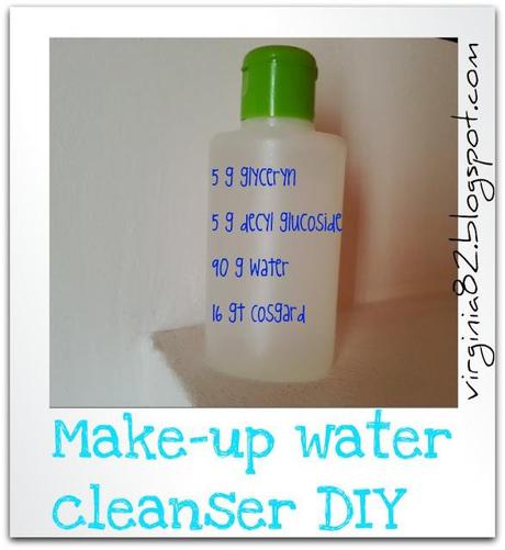 Acqua micellare DIY (Make-up water removal)
