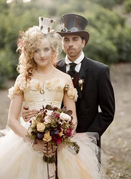 #StraniSposi e il bouquet steampunk.