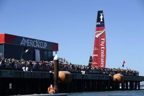 Coppa America: Team New Zealand – Team Oracle = 8-3 (By Alessandro Bassi)
