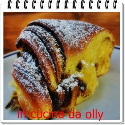 Stella di pasta brioches e nutella